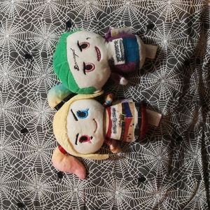 itty bittys Suicide Squad The Joker and Harley Quinn Stuffed Animals